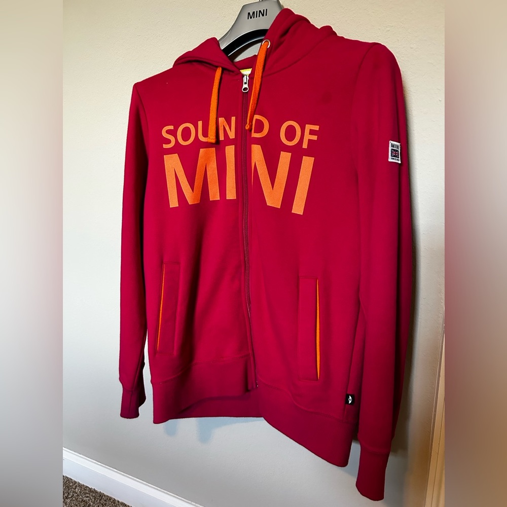 Mini Cooper Pink Jacket with Mini Hanger XL